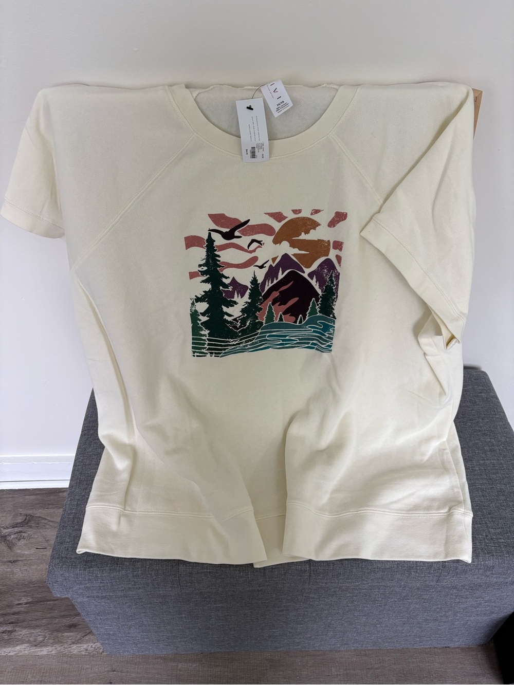 Lane Bryant Livi Mountain Scenic Sweatshirt - NWT